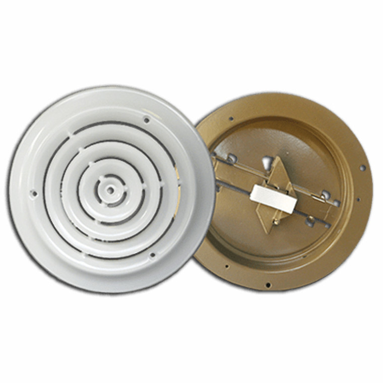Diffusers, Round Ring, Damper