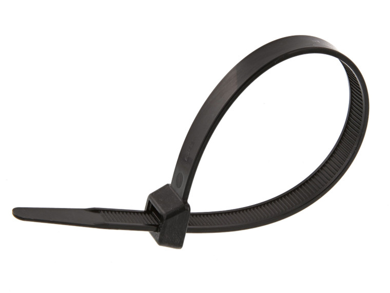 Black Flex Tie, 11 inch