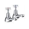 Bristan 5412 Cross Top Bath Taps Chrome Plated 3/4'' in Pairs  X 3/4 C