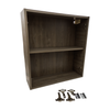 Roper Rhodes Fitted 600mm Double Cupboard Carcass in Dark Chestnut INCA6040.DC