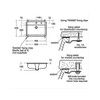 Armitage Shanks Contour 21 550mm 1TH Rectangular Under-Counter Basin S269701