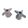 Vado Astra High Neck Sink Pillar Taps in Chrome AST-156/CD-C/P