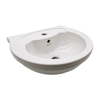 Jacuzzi Republic 455mm Cloakroom  Basin with 1 Tap Hole JCEREP645