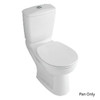 Villeroy & Boch Omnia Pro Close Coupled HO Pan Only in White 6659.10.01