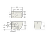 Pura Essence Back to Wall Pan with Soft Close Seat INSEC012 | INSEC004N