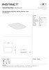 Imex Grace Comfort Height Back To Wall Pan and Seat INSLO012