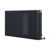 Double Quick Peta Radiator 1016 x 592mm in Gun Metal 4.600/22