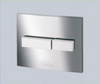 Wirquin Flush Plate for Pro Frame Chrome with Matt Chrome Buttons 80717686