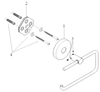 Logis Toilet Roll Holder without Cover in Chrome 40526000