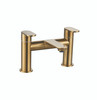 Niagara Albury H Pattern Bath Filler in Brushed Brass INSBY1004