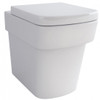 Pura Bloque Back to Wall Pan and Soft Closing Toilet Seat INSED012