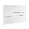 Roca Duplo 1 Dual Matt White Flush Plate PL7 A890188207