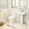 Imex Dekka Short Projection Close Coupled Toilet with Soft Close Seat INSSA001