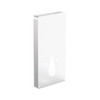Imex Senso Smart Touch Wall Hung Cistern Frame in White Glass