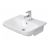 Duravit Durastyle 550 mm Semi recessed Basin with 1 Tap Hole 0375550000