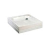 Just Trays Breeze 900mm Shower Tray with 4 Upstands and Riser Kit BR90M140