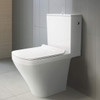 Duravit Durastyle Open Back Close Coupled Toilet with Standard Seat 215509000