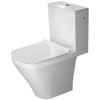 Duravit Durastyle Open Back Close Coupled Toilet with Standard Seat 215509000