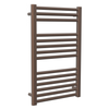 Vogue Focus straight Towel Warmer 800 x 500mm in Mocha MD001
