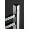 Bisque Quadrato Towel Warmer 1514 x 500mm Stainless Steel Mirror Finish