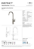 Francis Pegler Marata Kitchen Mixer with Square Spout in Chrome 922133