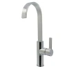 Francis Pegler Jeroni Swept Spout Single Lever Kitchen Mixer in Chrome