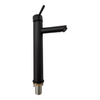 QL Extended Height Basin Mixer in Matt Black QLB006