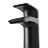 Highlife Coll Mini Basin Mixer with Click Waste in Black 17208B