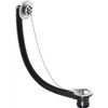 Pura Combination Bath Waste and Overflow with Plug and Chain in Chrome BW104