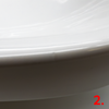 Marked Roca 560 mm Washbasin with 1 Tap Hole 326323005