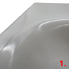 Marked Roca 560 mm Washbasin with 1 Tap Hole 326323005