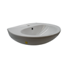 Valor Georgia 550 mm Basin with 1 Taphole 357202WH