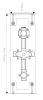 Vado Altitude Thermostatic Valve with 2 Way Diverter in Chrome ALT-1293-C-CP