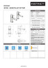 STH Westco Strata Pair of Basin Pillar Taps in Chrome 4E1053