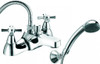 Deva Milan Bath Shower Mixer with Shower Kit in Chrome MILAN106/HSR8