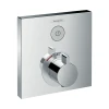 Hansgrohe ShowerSelect Concealed Thermostatic Mixer for 1 Outlet in Chrome