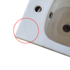 Flawed Imex Grace Wall Mounted Bidet with 1 Tap Hole INSLO031