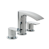 STH Westco Lamina 3 Hole Bath Filler in Chrome 4E1153