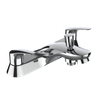 STH Westco Lujo 2 Tap Hole Bath Shower Mixer with Kit in Chrome 4E6006