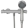 Triton Dene Cool Touch Thermostatic Bar Mixer Shower with Kit in Chrome