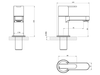 STH Westco Strata Pair of Bath Pillar Taps in Chrome 4E1054