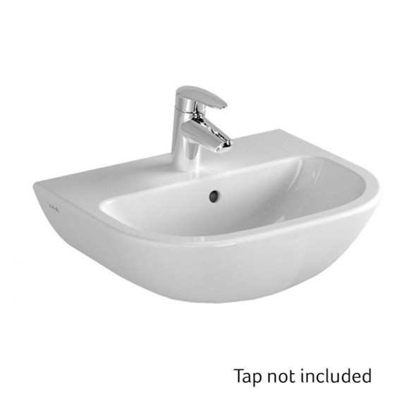 Vitra S20 1TH Cloakroom 50cm Basin White    5501L003-0999