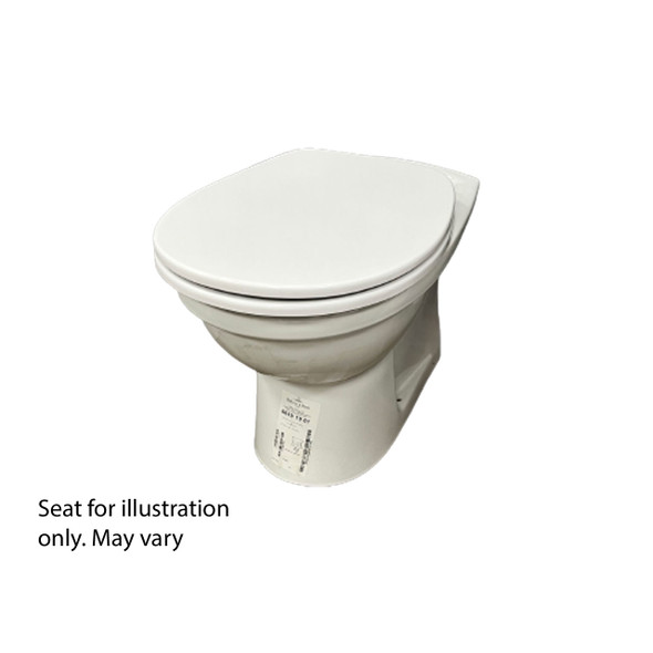 Villeroy & Boch Omnia Back to Wall Pan and Standard Seat 6619.10.01 | 9853.G1.01