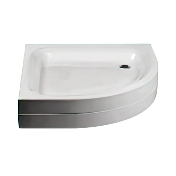 JT Breeze 900mm Quadrant Shower Tray 2 Upstands includes Leg Set; Panels; Waste and Flexi Pipe        BR90QM120