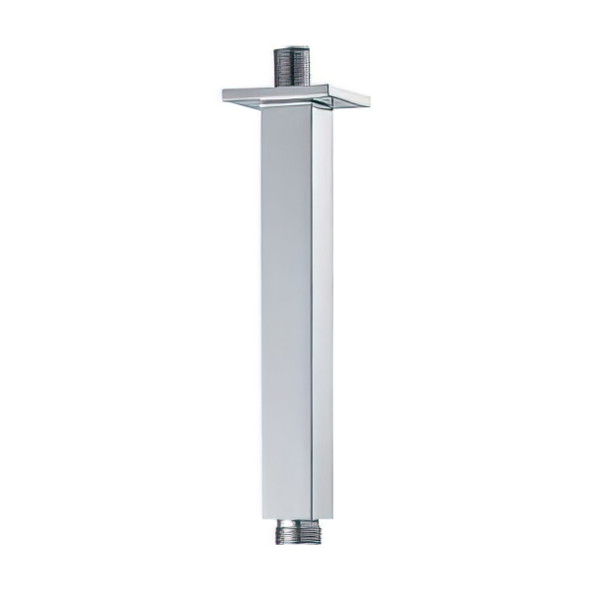 Imex Imexflow Chrome Plated Square Ceiling Mounted Fixed Shower Connection Arm 200mm     KI032A