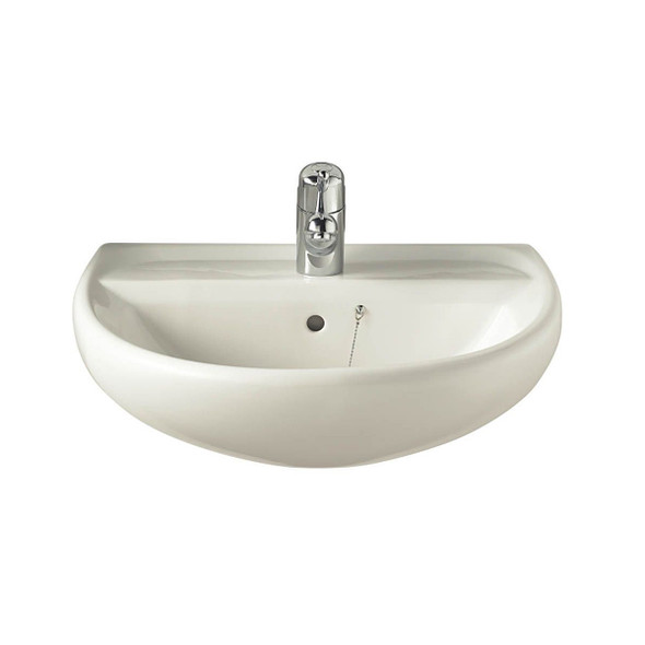 Twyfords Sola Basin 600 x 460mm White - 1TH    SA4311WH