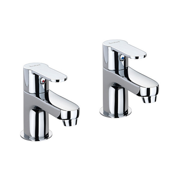 Twyfords  X50 Basin 1/2 Inch Pillar Taps X505205CP