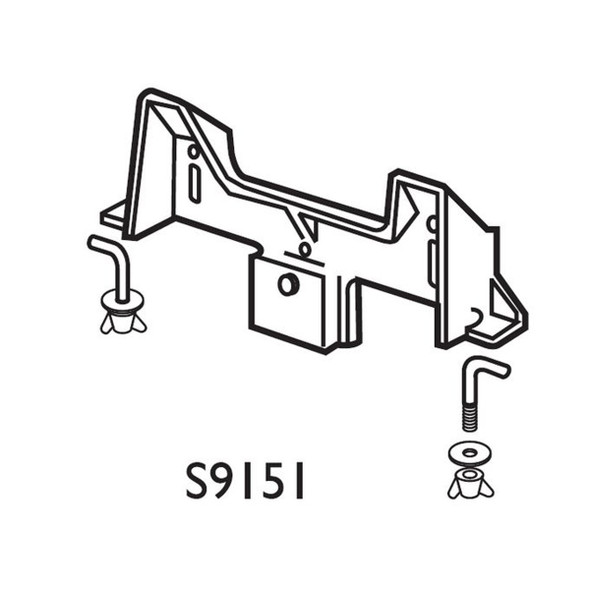 Armitage Shanks Spare Portman Basin Bracket without Waste Support      S915167