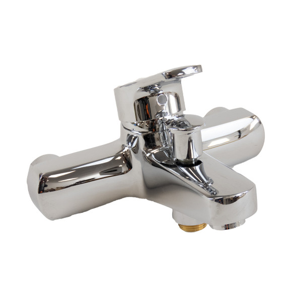 Modern Monobloc Bath Shower Mixer Tap Bathroom Tub Filler Brass Faucet Handset - View #4