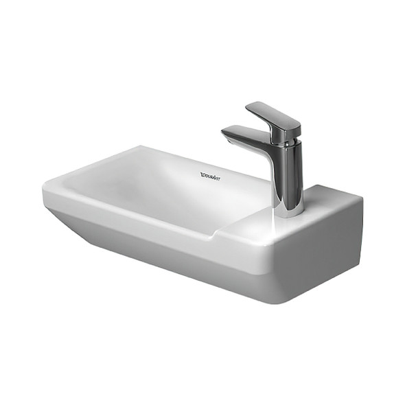 Duravit Handrinse basin 500mm P3 Comforts in White without Overflow  0715500000